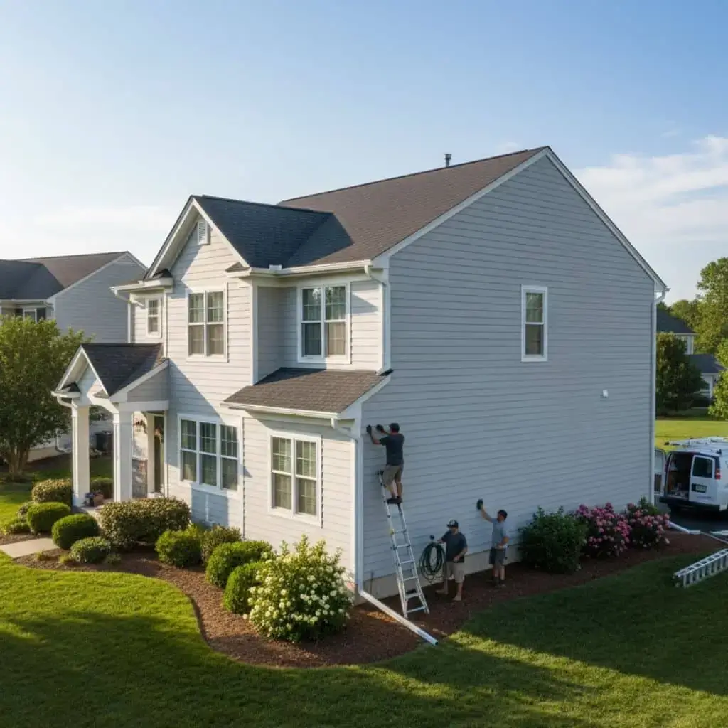 Professional gutter installation and siding services